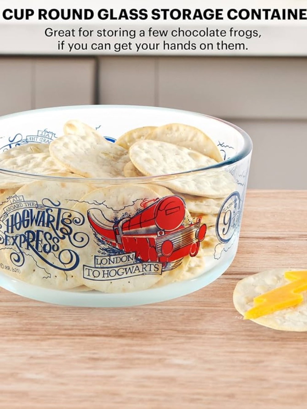Pyrex Harry Potter 8-Piece Glass Storage Set - Picture 4 of 6